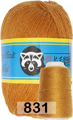 Пряжа Пух норки Long Mink Wool комплект 4 мотка в Новокузнецке