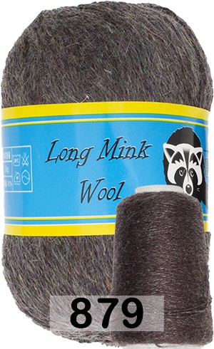 Пряжа Пух норки Long Mink Wool комплект 4 мотка в Новокузнецке