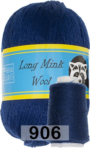 Пряжа Пух норки Long Mink Wool комплект 4 мотка в Новокузнецке