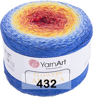 Пряжа YarnArt Flowers Alpaca