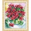 Набор для вышивания бисером Паутинка Б-1217 Клематисы, 27*32,5 см