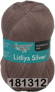 Пряжа Семеновская Lidiya silver / Лидия сильвер