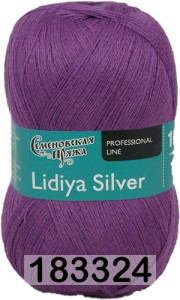 Пряжа Семеновская Lidiya silver / Лидия сильвер