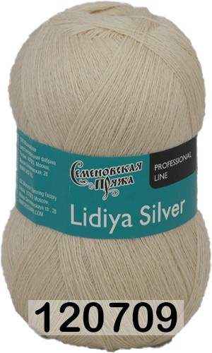 Пряжа Семеновская Lidiya silver / Лидия сильвер