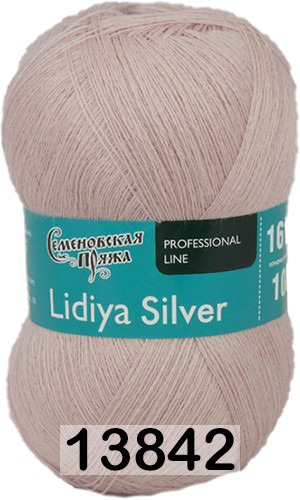 Пряжа Семеновская Lidiya silver / Лидия сильвер