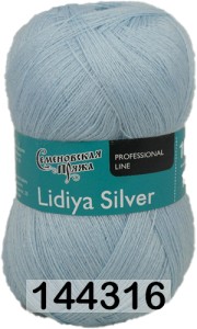 Пряжа Семеновская Lidiya silver / Лидия сильвер