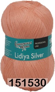 Пряжа Семеновская Lidiya silver / Лидия сильвер