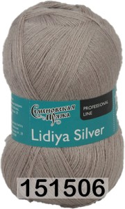 Пряжа Семеновская Lidiya silver / Лидия сильвер