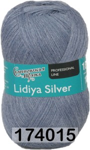 Пряжа Семеновская Lidiya silver / Лидия сильвер