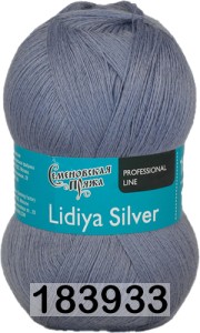 Пряжа Семеновская Lidiya silver / Лидия сильвер