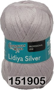 Пряжа Семеновская Lidiya silver / Лидия сильвер