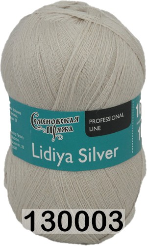 Пряжа Семеновская Lidiya silver / Лидия сильвер в Новосибирске