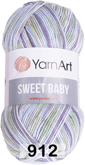 Yarnart Sweet Baby - Baby Yarn Variegated - 907