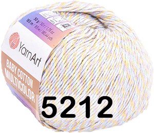 Пряжа YarnArt Baby Cotton Multicolor