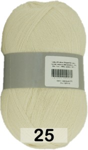 Пряжа Семеновская Lidiya W silver / Лидия ЧШ сильвер