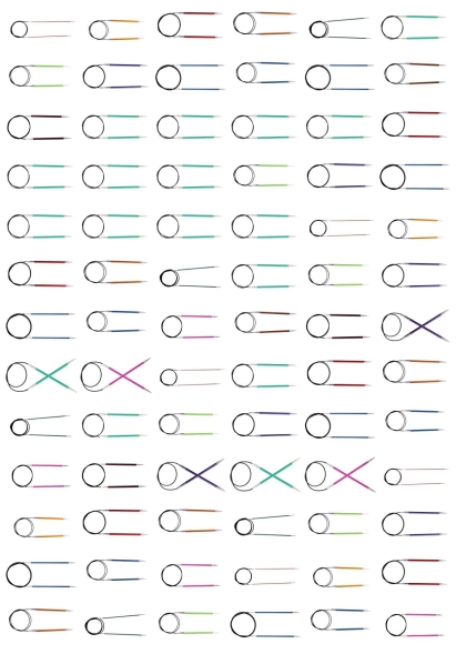 Спицы круговые zing