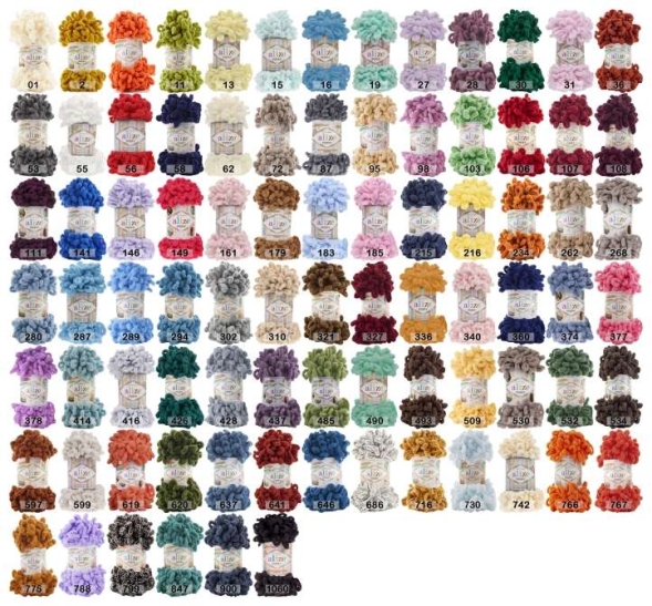 Пряжа alize puffy в москве