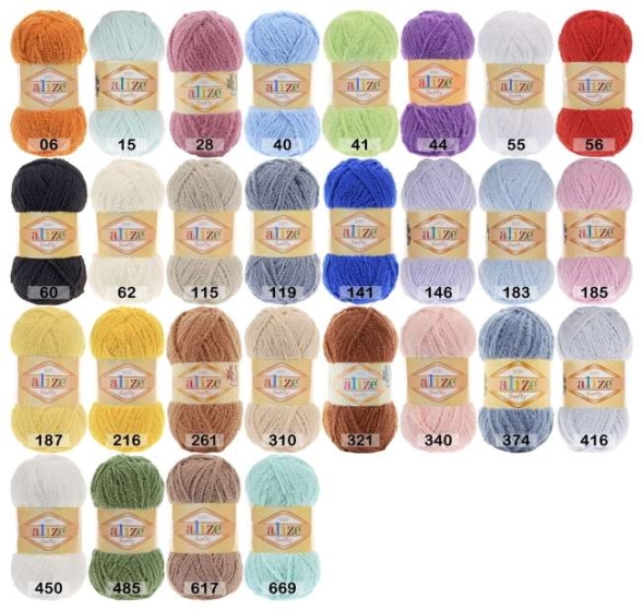 Пряжа alize softy