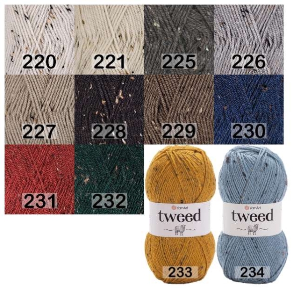 Пряжа yarnart tweed в санкт-петербурге