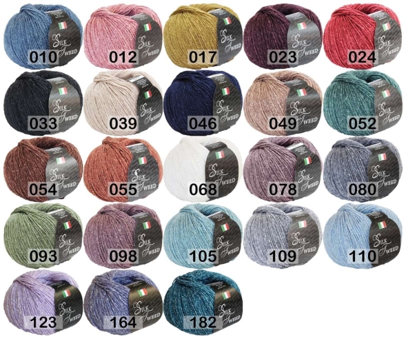 Пряжа сеам silk tweed