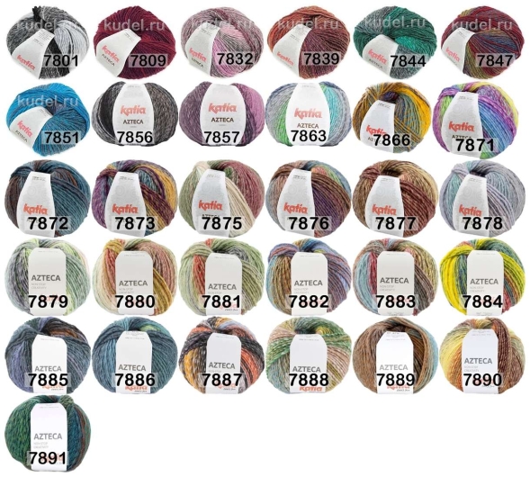 Пряжа katia azteca