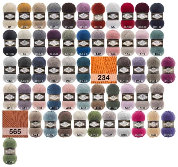 Пряжа alize superlana klasik