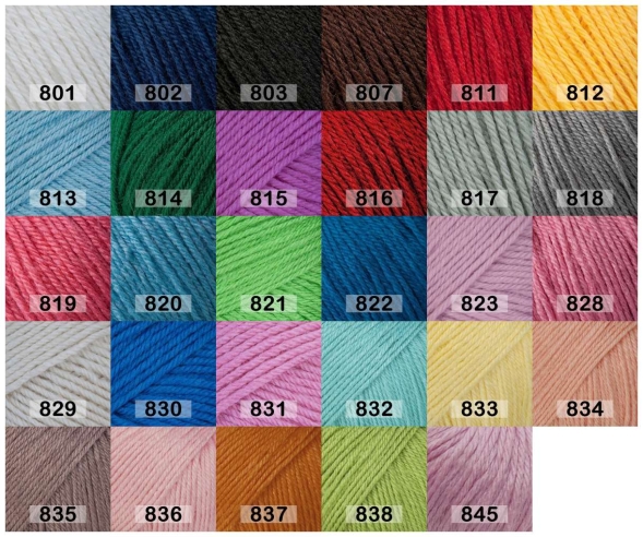 Пряжа gazzal baby wool