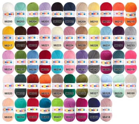 Пряжа nako bonbon classic