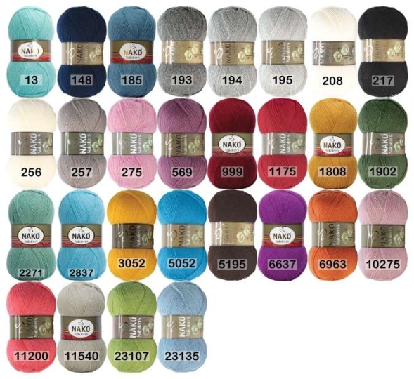 Пряжа nako nakolen 5
