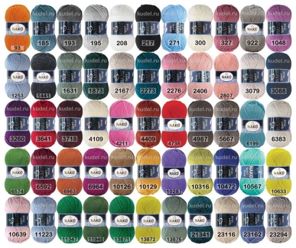 Пряжа nako sport wool