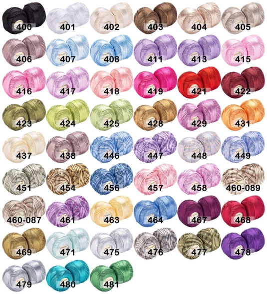 Пряжа yarnart набор tulip 6 штук