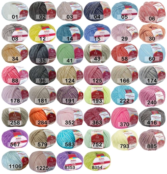 Пряжа троицкая фиджи