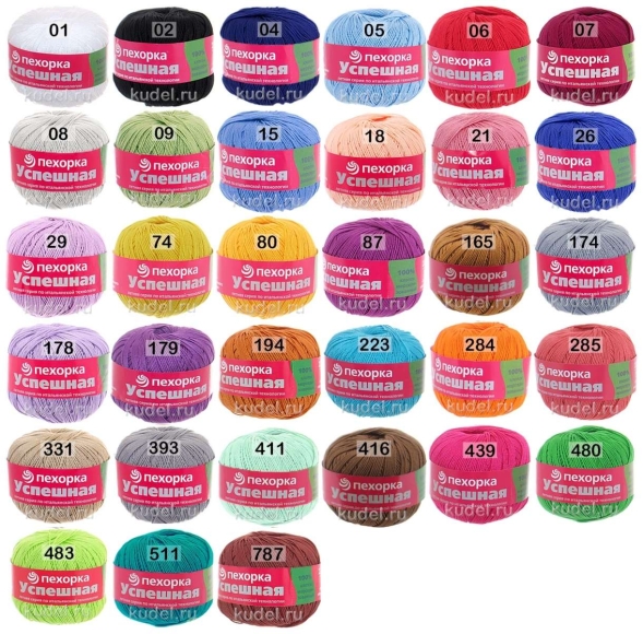 Пряжа пехорка успешная