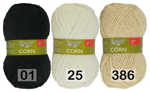 Пряжа семеновская corn / корн