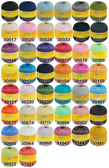 Пряжа семеновская kable / кабле