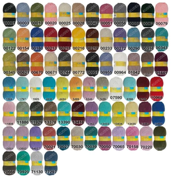 Пряжа семеновская olga / ольга пш