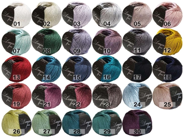 Пряжа сеам lambada fine