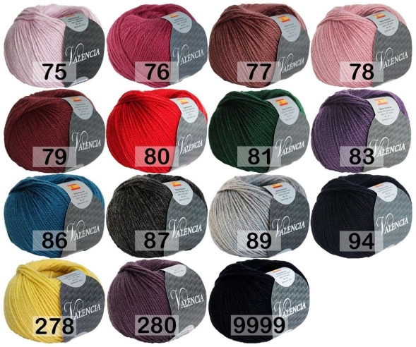 Пряжа сеам valencia