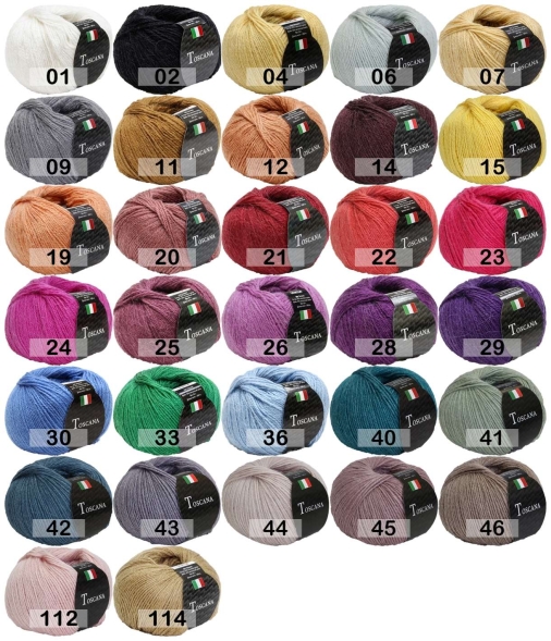 Пряжа сеам toscana