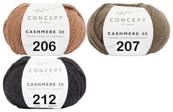 Пряжа concept cashmere 30