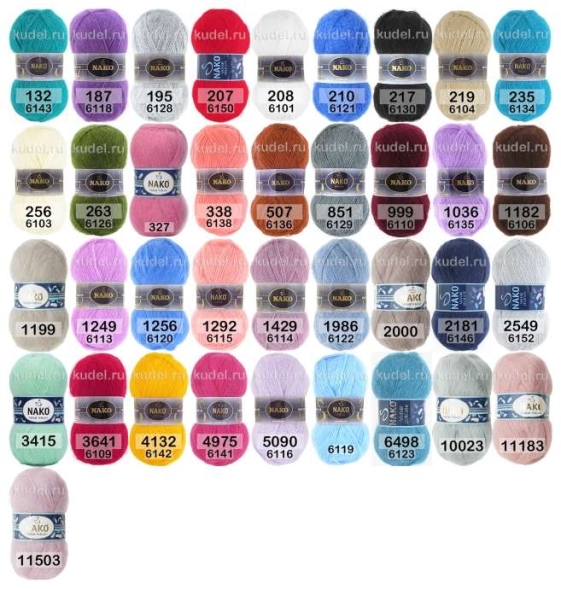 Пряжа nako mohair delicate в новороссийске
