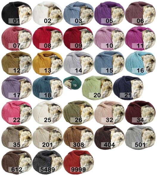 Пряжа сеам alpaca italia