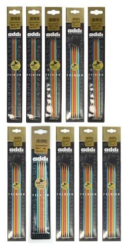 Спицы addi colibri чулочные сверхлегкие