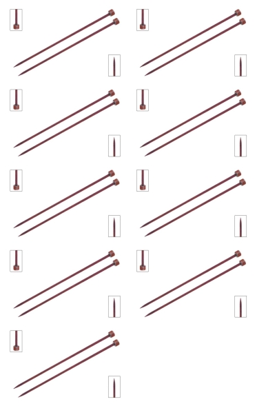 Спицы прямые cubics