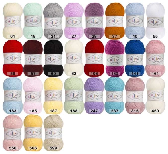 Пряжа alize my baby