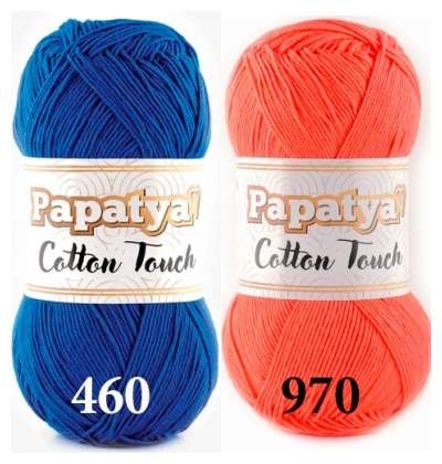 Пряжа kamgarn cotton touch papatya