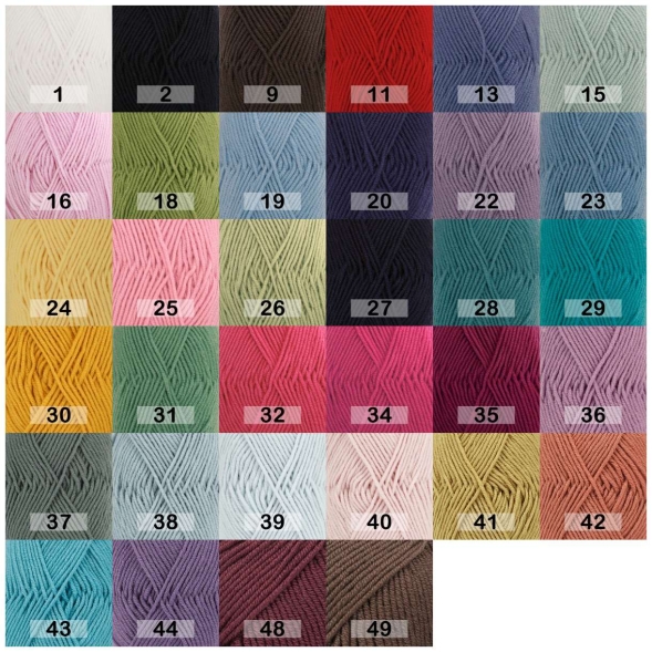 Пряжа drops merino extra fine uni colour