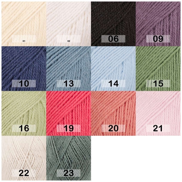 Пряжа drops flora uni colour