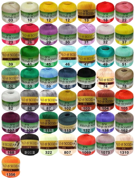 Пряжа weltus filo di scozia n8