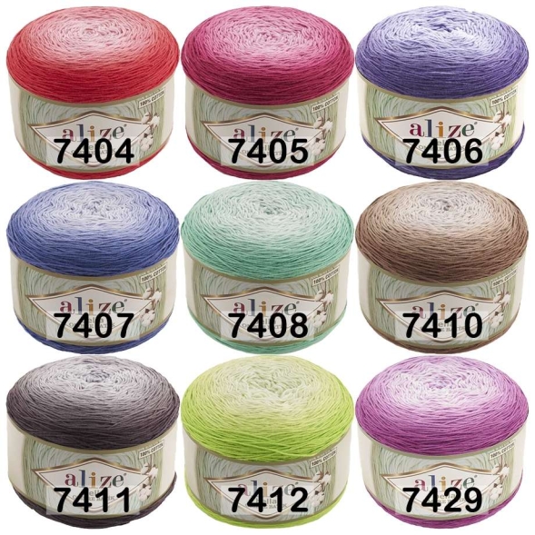 Пряжа alize bella ombre batik